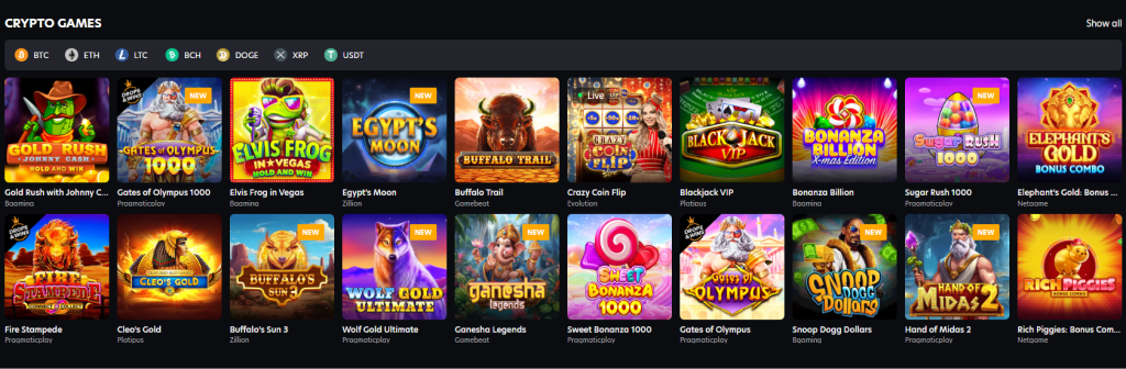 Neospin Casino Games